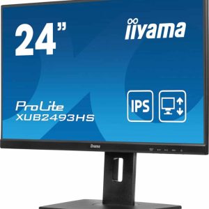 iiyama ProLite XUB2493HS-B6 computer monitor 60,5 cm (23.8") 1920 x 1080 Pixels Full HD LED Zwart - 0