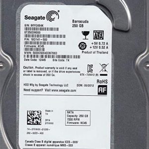 HDD Seagate 3.5inch / 250GB / 7200RPM PULLED - 0