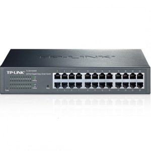 TP-LINK TL-SG1024DE Managed L2 Gigabit Ethernet (10/100/1000) Zwart - 0