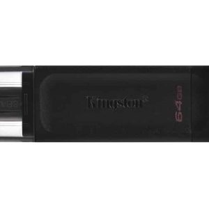 Kingston Technology DataTraveler 70 USB flash drive 64 GB USB Type-C 3.2 Gen 1 (3.1 Gen 1) Zwart - 0