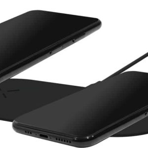 Mobiparts Dual Fast Wireless Charging Pad Black - 0