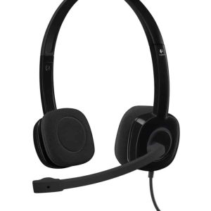 Logitech H151 Stereo Headset voor meerdere apparaten met bediening op de draad - 0