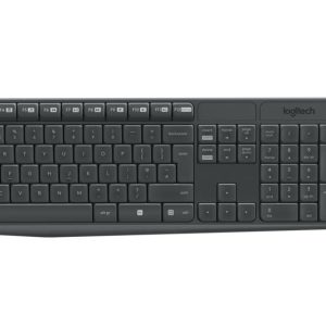 Logitech MK235 toetsenbord RF Draadloos QWERTY US International Grijs - 0