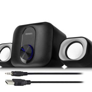 Eminent EM3515 luidspreker set 11 W Zwart 2.1 kanalen - 0