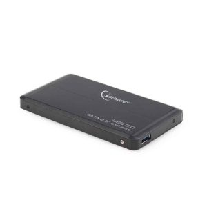 Gembird EE2-U3S-2 behuizing voor opslagstations HDD-behuizing Zwart 2.5" - 0