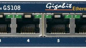 Netgear ProSAFE Unmanaged Switch - GS108GE - Desktop - 8 Gigabit Ethernet poorten 10/100/1000 Mbps - 0