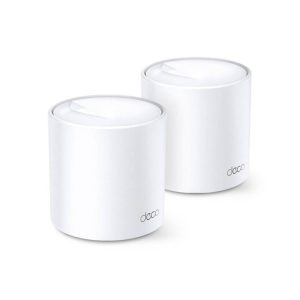 TP-LINK Deco X20 (2-pack) draadloze router Gigabit Ethernet Dual-band (2.4 GHz / 5 GHz) Wit - 0