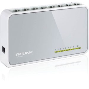 TP-LINK TL-SF1008D Unmanaged Fast Ethernet (10/100) Wit - 0