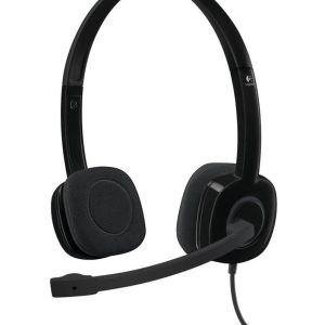 Logitech H151 Stereo Headset voor meerdere apparaten met bediening op de draad - 0