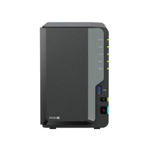 Synology DiskStation DS224+ data-opslag-server NAS Desktop Ethernet LAN Zwart J4125 - 0