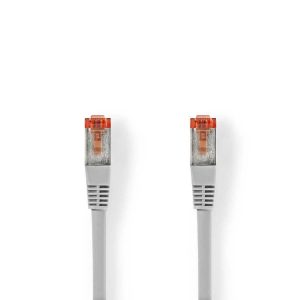 Nedis CCGB85221GY50 netwerkkabel Grijs 5 m Cat6 S/FTP (S-STP) - 0