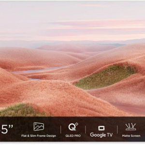 TCL NXTFRAME 65A300W Wit QLED TV | 65'' Ultra HD 4K | Wi-Fi | Smart TV | Google TV | HDR10+ | 120Hz - 0