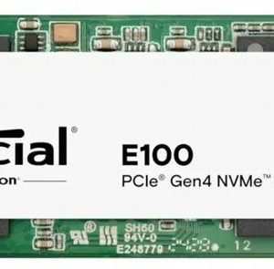 Crucial E100 | 1TB NVMe SSD | M.2 | Gen4 | 5.000MB/s - 0