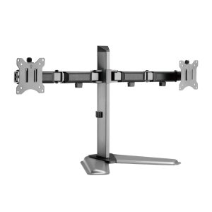 White Shark TUTANKHAMUN | Monitor-bureaustand | Tot 32" | Max 9kg | VESA 100x100 | 2 Monitoren - 0