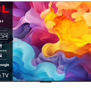 TCL 75P69B 75" | Ultra HD 4K LED Smart TV | Google TV + Wifi | HDR10 voor Realistische Kleuren en Contrasten | Strak Design | 60Hz - 0