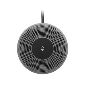Logitech Expansion Mic for MeetUp | Uitbreidingsmicrofoon | Beamforming | Snoerlengte 6 m | Zwart/Grijs - 0