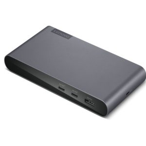 Lenovo 40B30090EU | Docking Station & Poortreplicator | USB-C 3.2 Gen 2 | INCL lader 135W Grijs - 0