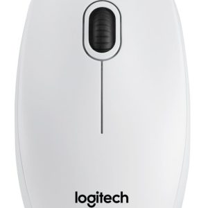 Logitech B100 | Bekabelde Muis | Links- en Rechtshandig | USB-A | 800 DPI | Wit - 0