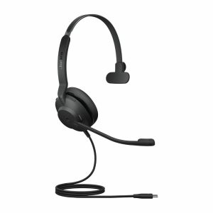 Jabra Evolve2 30 MS | Mono Bedrade On-Ear Headset USB-C | Zwart - 0
