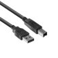 ACT | USB 2.0 Aansluitkabel | USB-A Male naar USB-B Male - 0