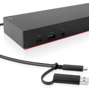 Lenovo 40AF0135EU | Docking Station & Poortreplicator | USB-C | Zwart - 0