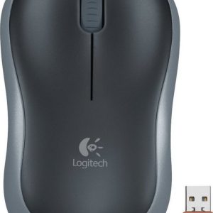 Logitech M185 | Draadloze Muis | Links- en Rechtshandig | RF | 1000 DPI | Zwart/Grijs - 0