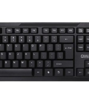 QWARE Wired Keyboard Liverpool Zwart - 0
