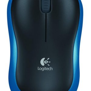 Logitech M185 | Draadloze Muis | Links- en Rechtshandig | RF | 1000 DPI | Zwart/Blauw - 0