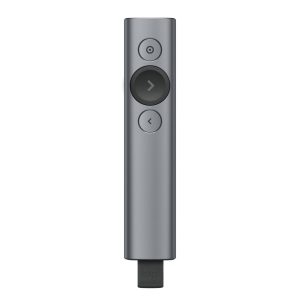 Logitech Spotlight Presenter | Draadloos | Bluetooth & USB 2.4 GHz | Bereik tot 30 meter | Grijs - 0