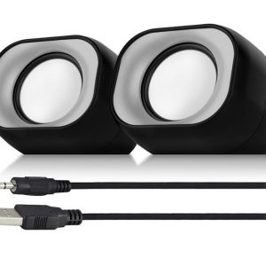 Eminent EM3513 | 2.0 Luidsprekerset | Compact Stereo Geluid | 34W RMS - 0