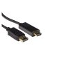 ACT AK3991 | DisplayPort naar HDMI Kabel | 3 m | Zwart - 0