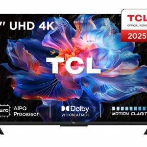 TCL 43V6C | 43" 4K Ultra HD DLED Smart TV | Google TV | Dolby Vision | 60Hz | HDMI 2.1 - 0