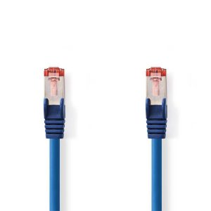 Nedis netwerkkabel | Cat6 | S/FTP (S-STP) | 2 m | Blauw | CCGP85221BU20 - 0