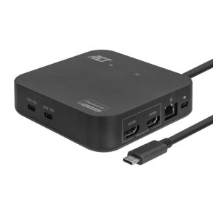 ACT AC7150 | Docking Station | USB-C | Zwart - 0