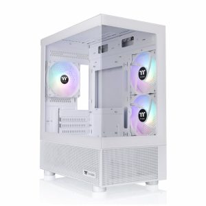 Thermaltake View 170 TG ARGB Snow | Micro Tower Case | Snow | OPEN BOX - 0