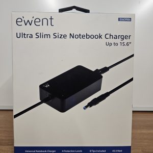 Ewent EW3984 ultra compacte laptoplader 45W CSU Outlet