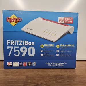 FRITZ! Box 7590 draadloze router Gigabit Ethernet Dual-band (2.4 GHz 5 GHz) 3G 4G Wit