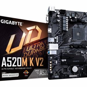 Gigabyte A520M-K V2 | Socket AM4 | AMD A520 | 2xDDR4 | Micro-ATX | Moederbord | Open Box - 0